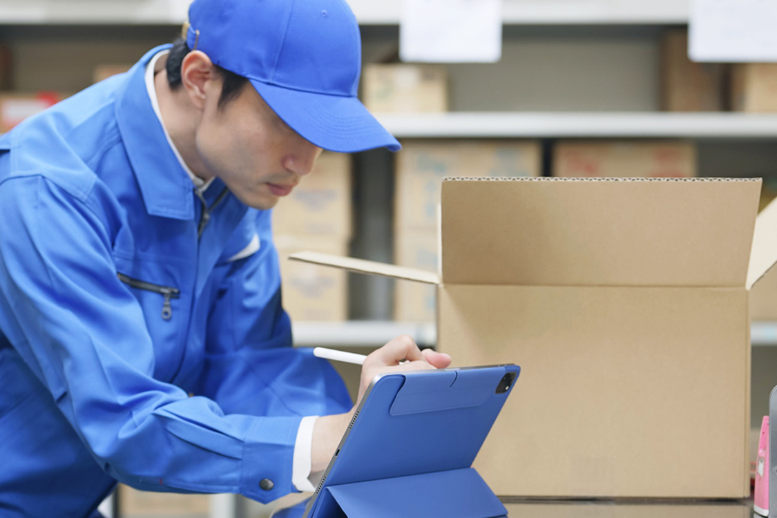 徹底した検品体制